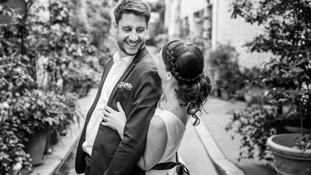 photographe mariage paris haut de gamme chic mariés couple