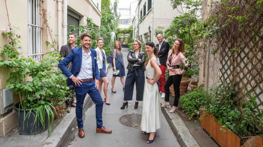 photographe mariage paris haut de gamme chic mariés couple