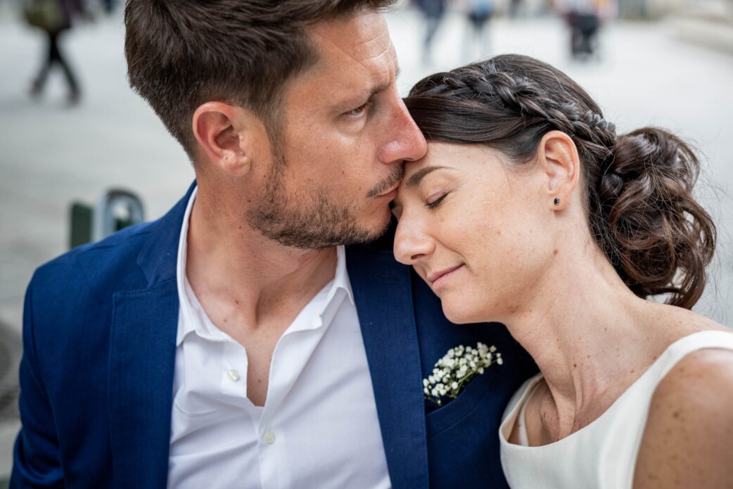 photographe mariage paris haut de gamme chic mariés couple