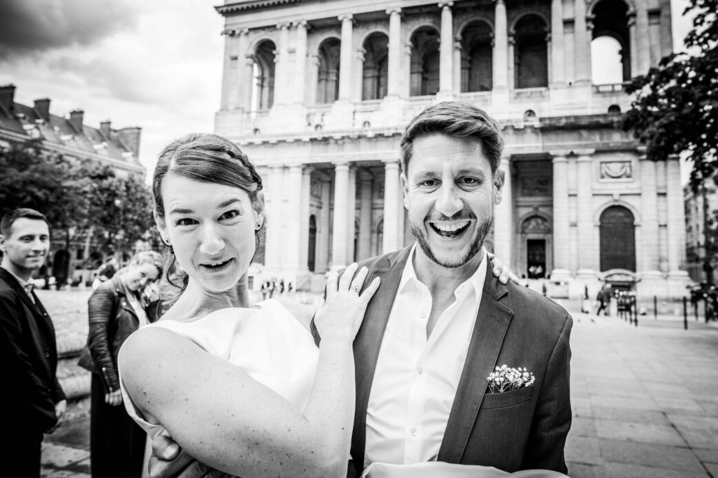 photographe mariage paris haut de gamme chic mariés couple